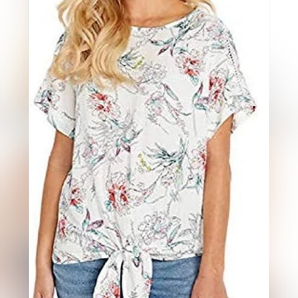 Buffalo Floral Print Women's Blouse